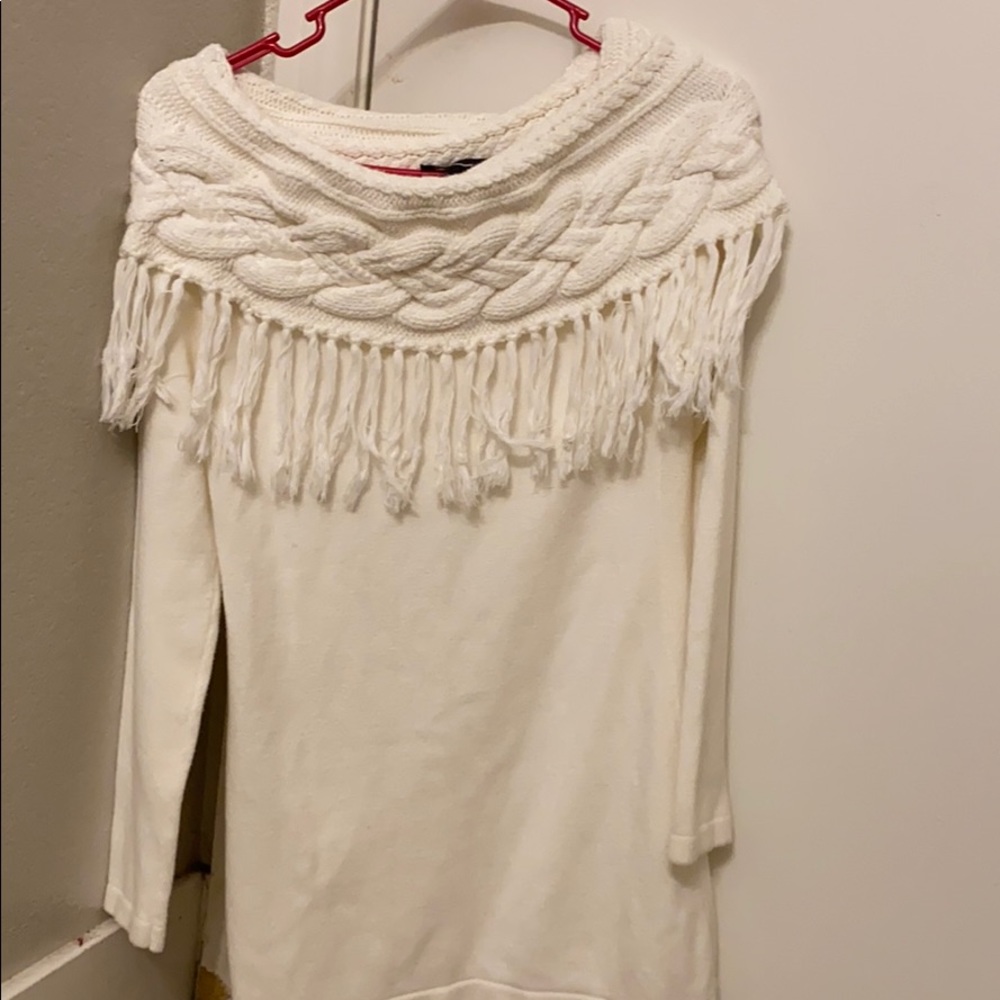 Off the shoulder sweater